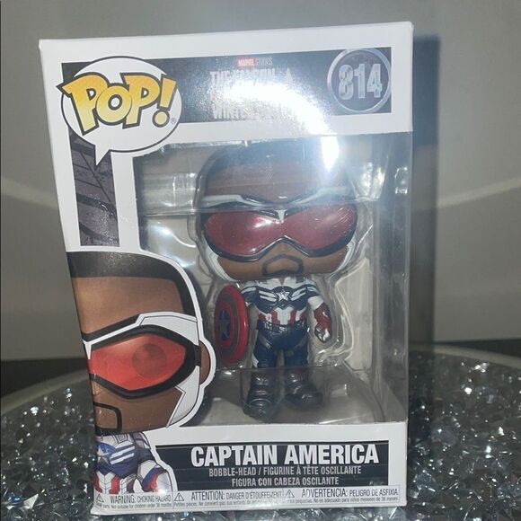Funko Pop! Captain America #814 the falcon winter solider vinyl figure toy - Picture 3 of 7